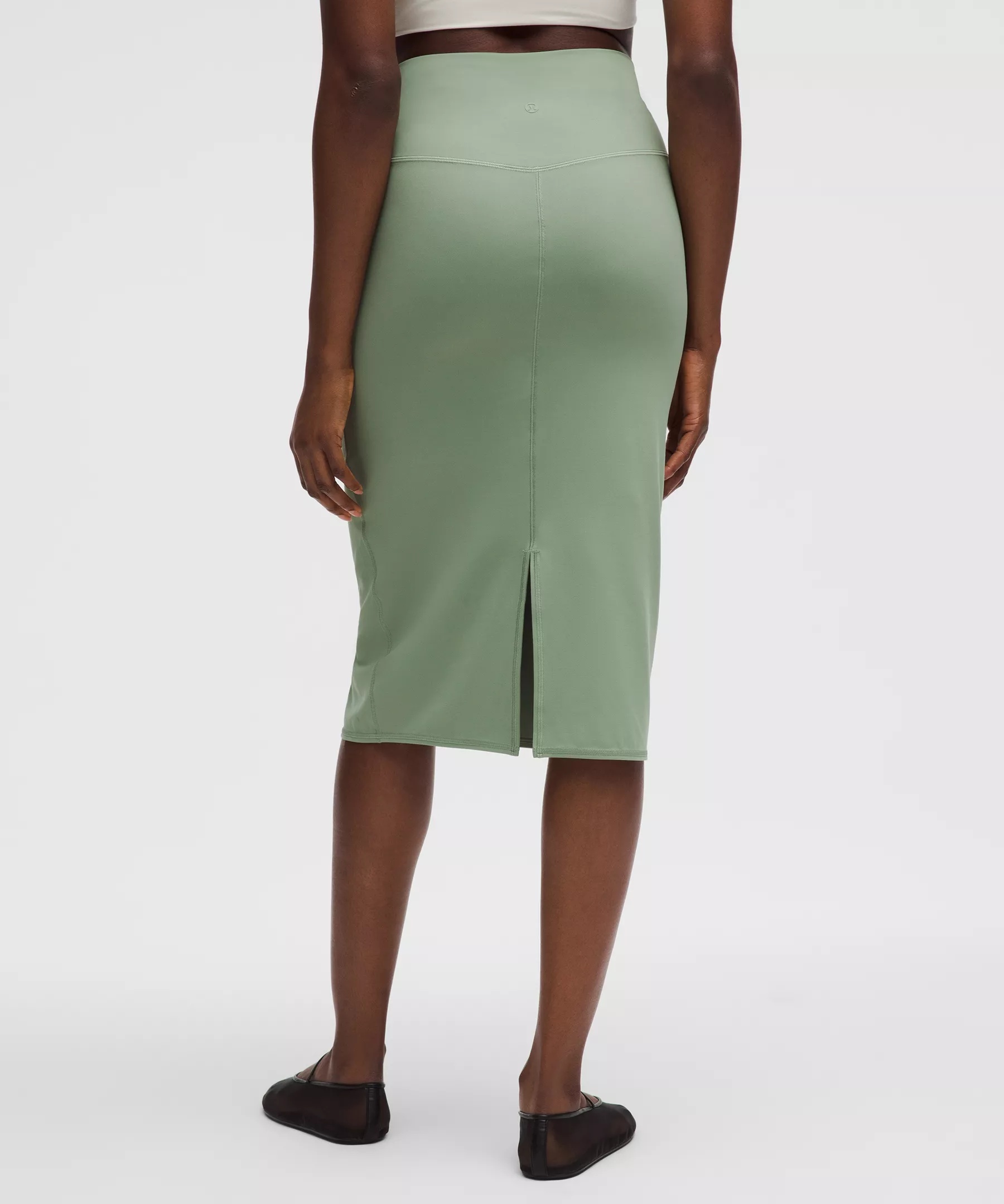 Nulu Slim-Fit High-Rise Midi Skirt - 3