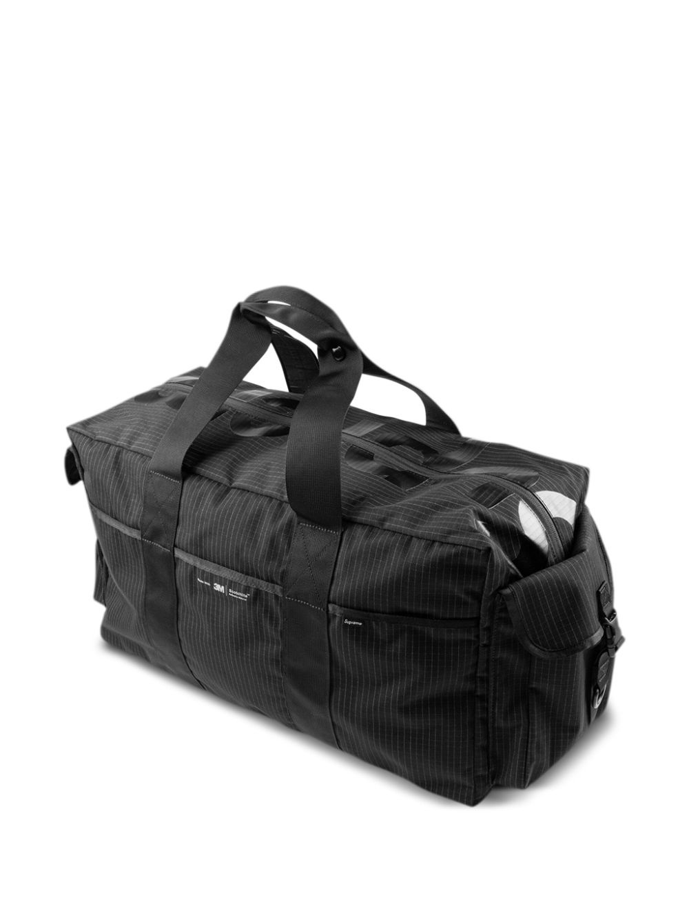 box-logo ripstop duffle bag - 3