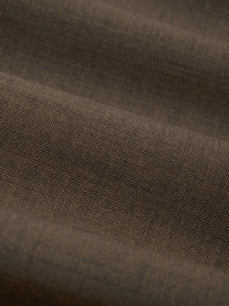 Wool Canvas Double Breasted Blazer 5