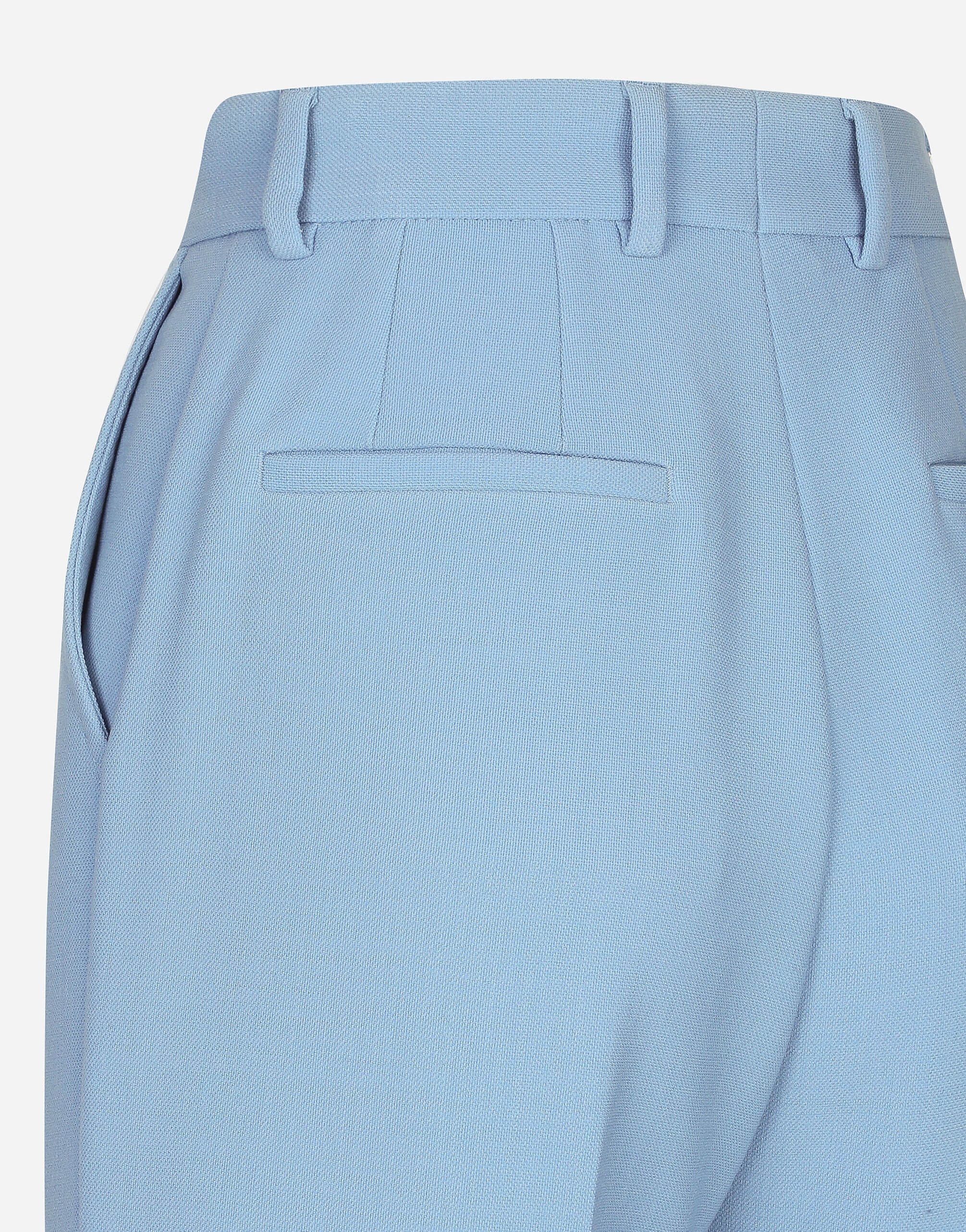 Tailored wool crêpe pants - 5