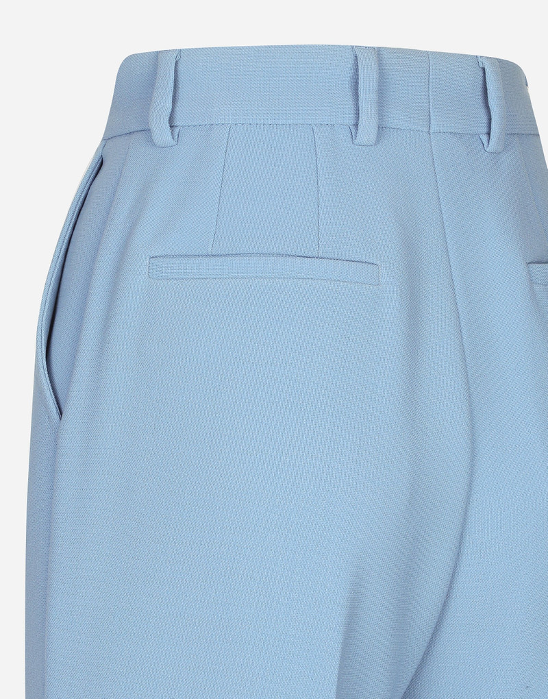 Tailored wool crêpe pants 5