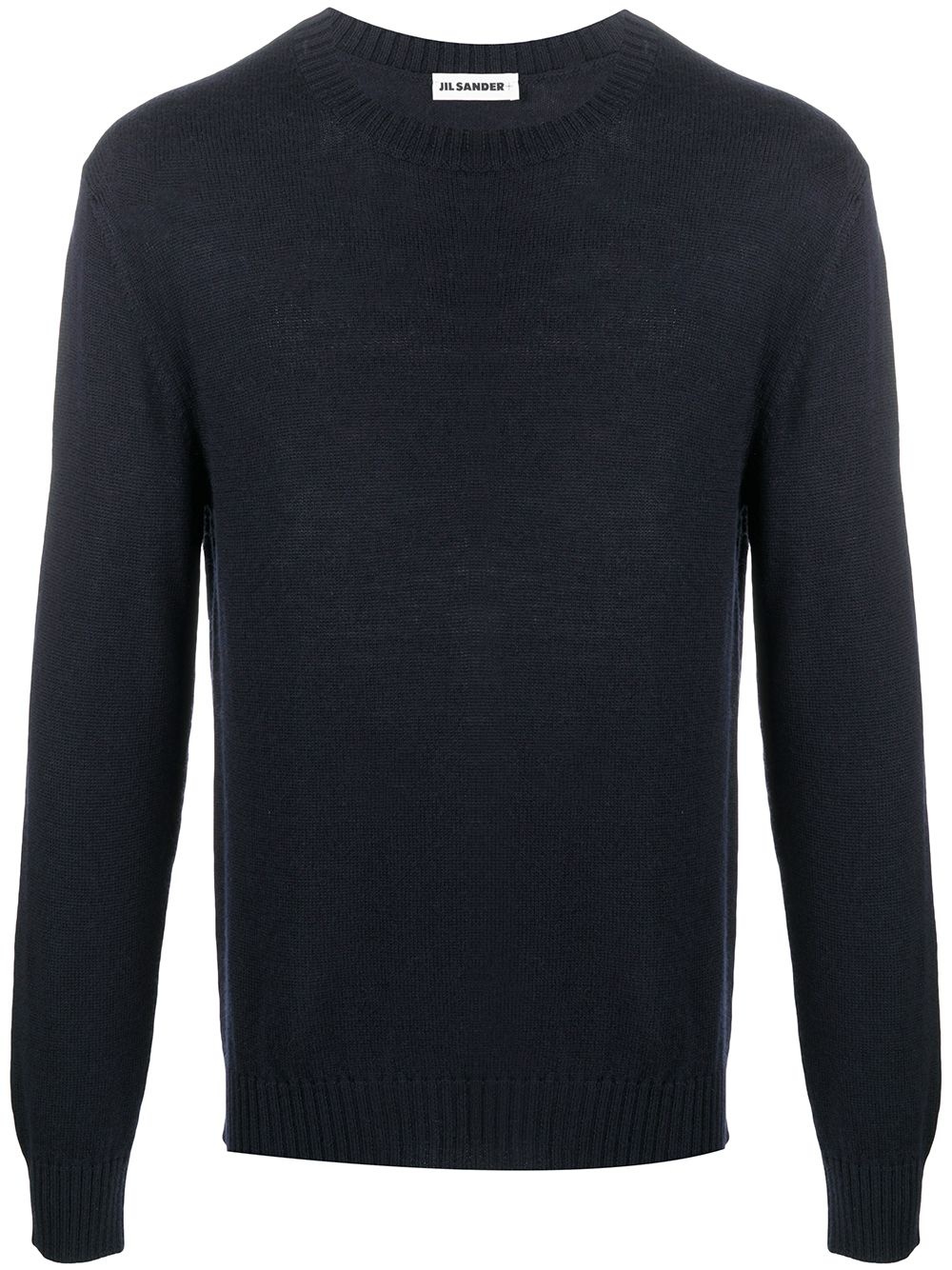 crew neck wool jumper - 1