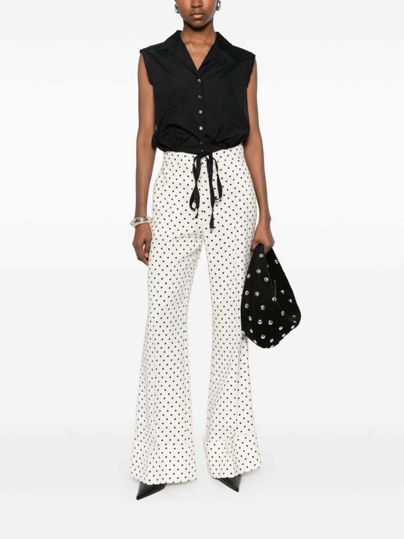 N°21 tie-waist sleeveless shirt outlook