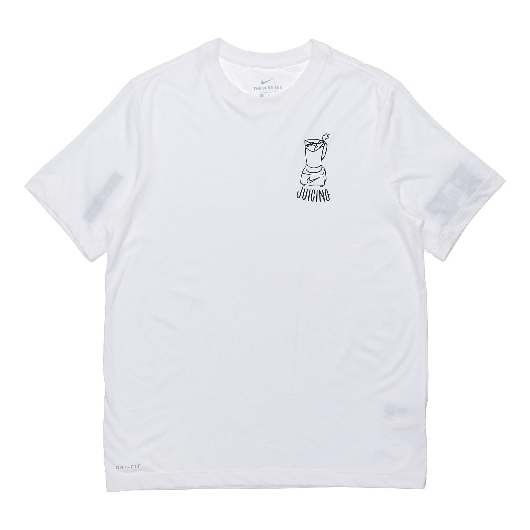 Nike Dri-Fit Breathe Juicing Man Training Quick-Dry Short-Sleeved Male White BQ6533-100 - 1