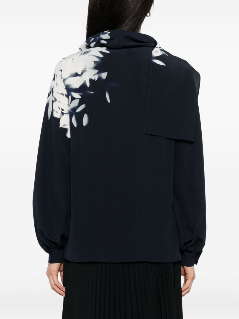 wildflower-print silk shirt 4