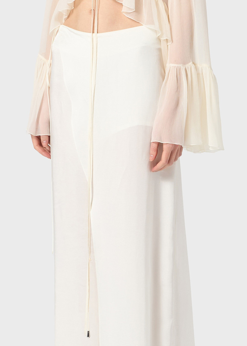 PAREO-STYLE PANTS IN TWILL 5