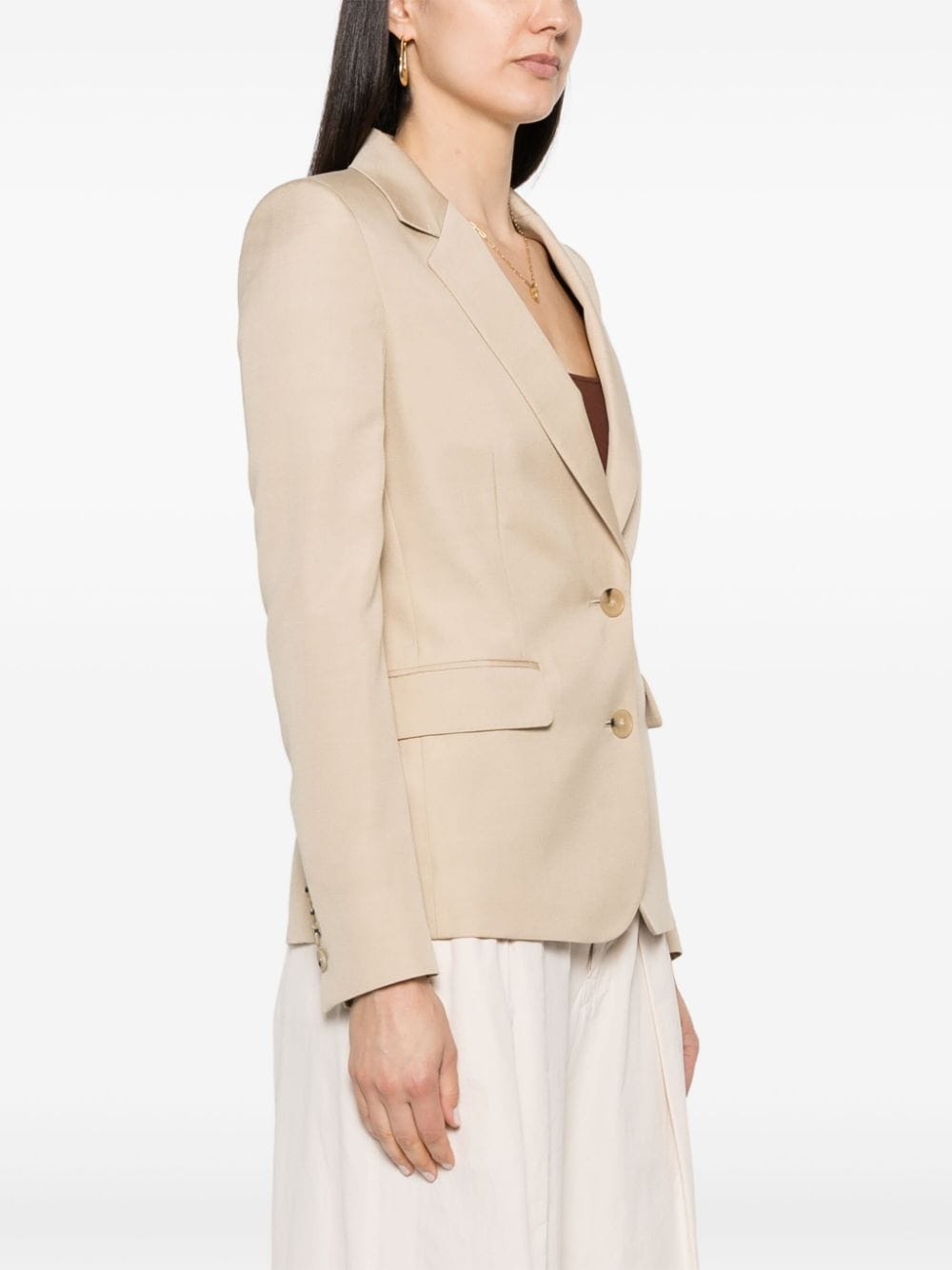Iconic notched-lapels blazer - 3