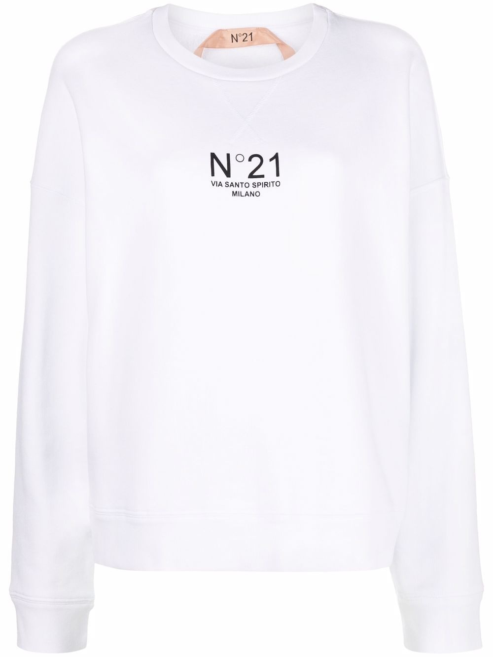 logo-print relaxed-fit sweatshirt - 1