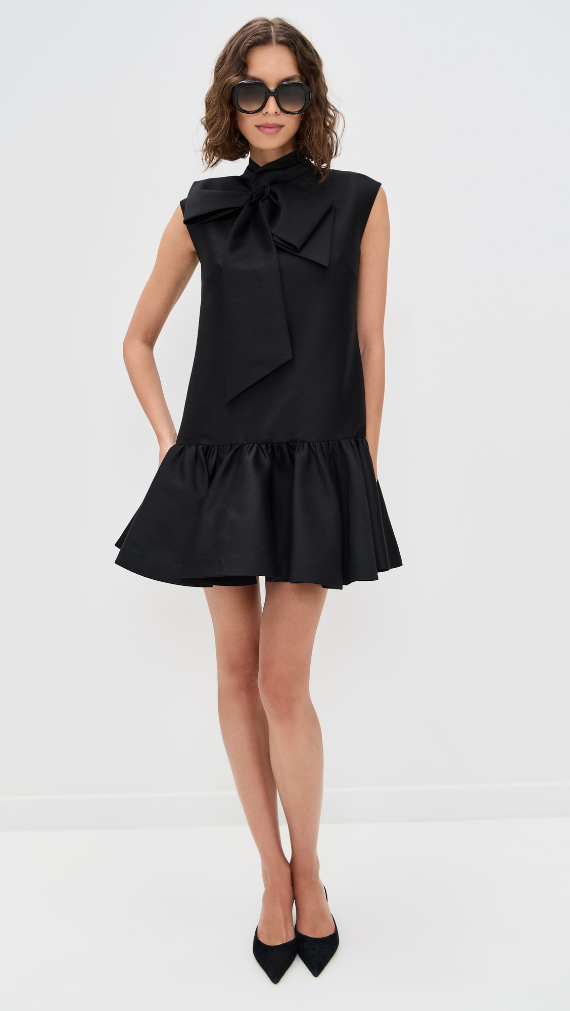Hypnotic Bow Mini Dress - 4
