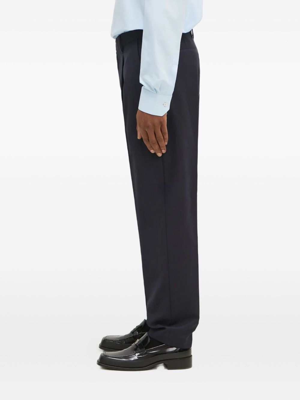 pleated-front trousers - 2