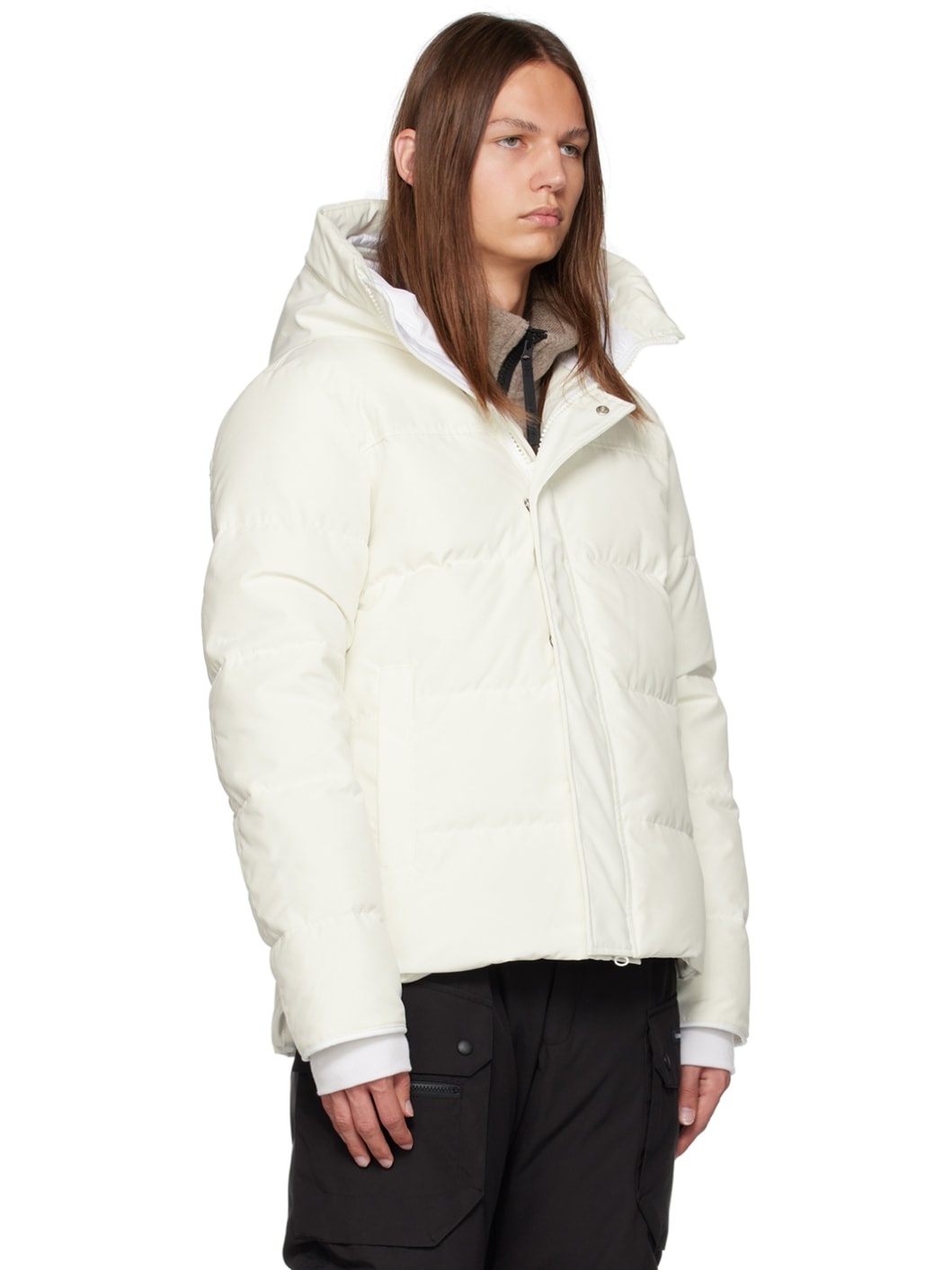 White HUMANATURE MacMillan Down Jacket - 2