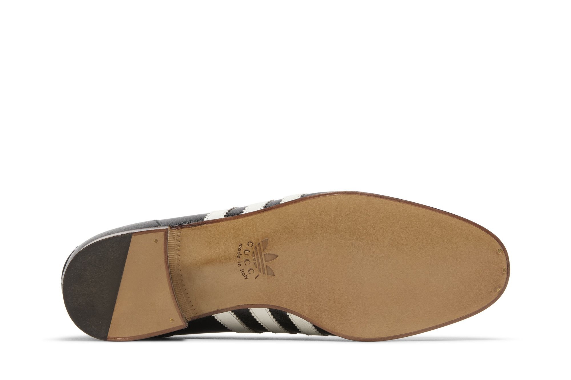Adidas x Gucci Loafer 'Black Leather' - 4