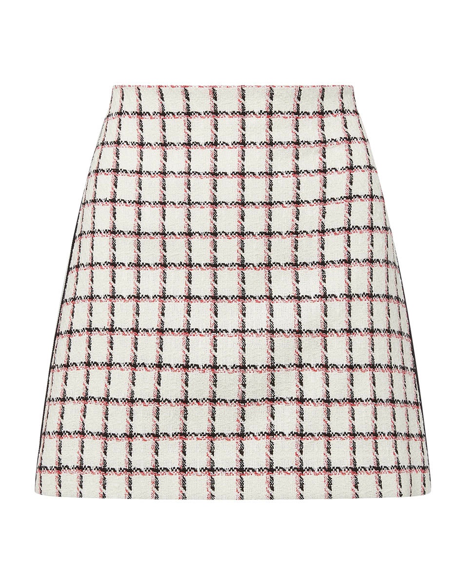 OHEMIA GRAPHIC TWEED MINISKIRT - 1