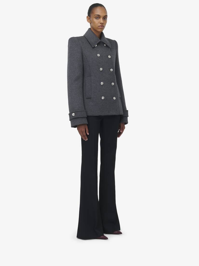 Tailored Peacoat - 4