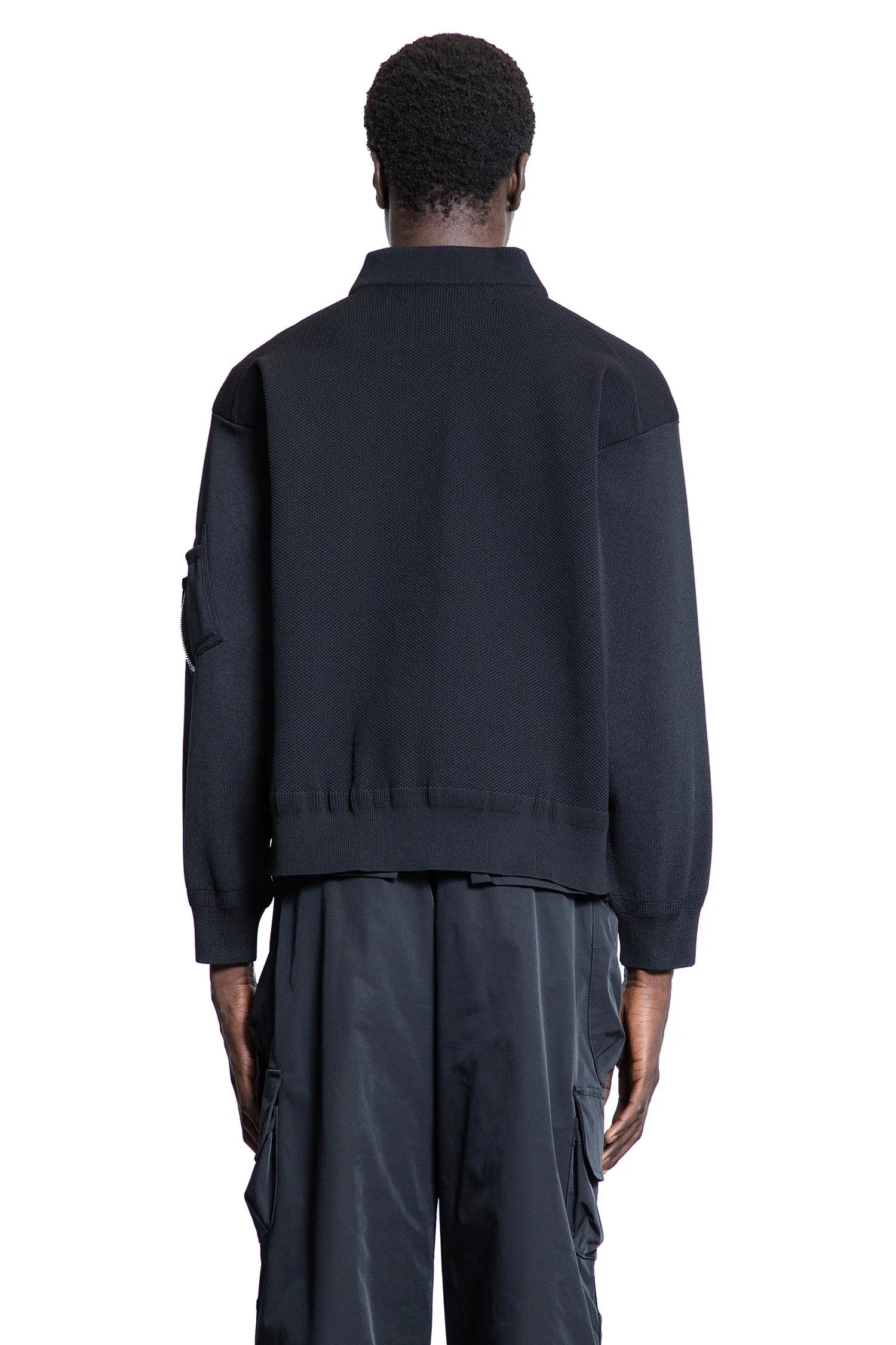 Polyester-Jersey-Logo-Bomber - 3