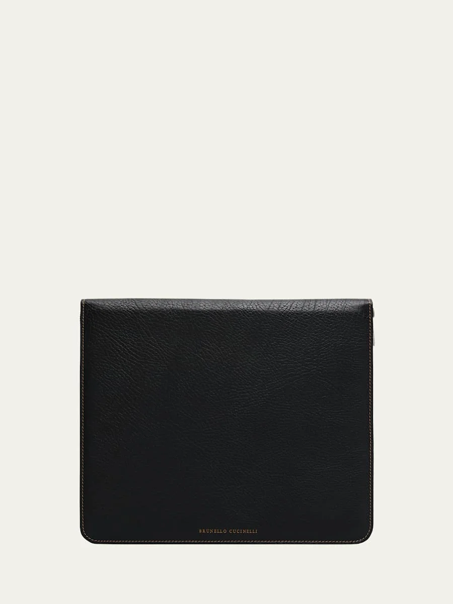 Men's Leather Document Holder - 1