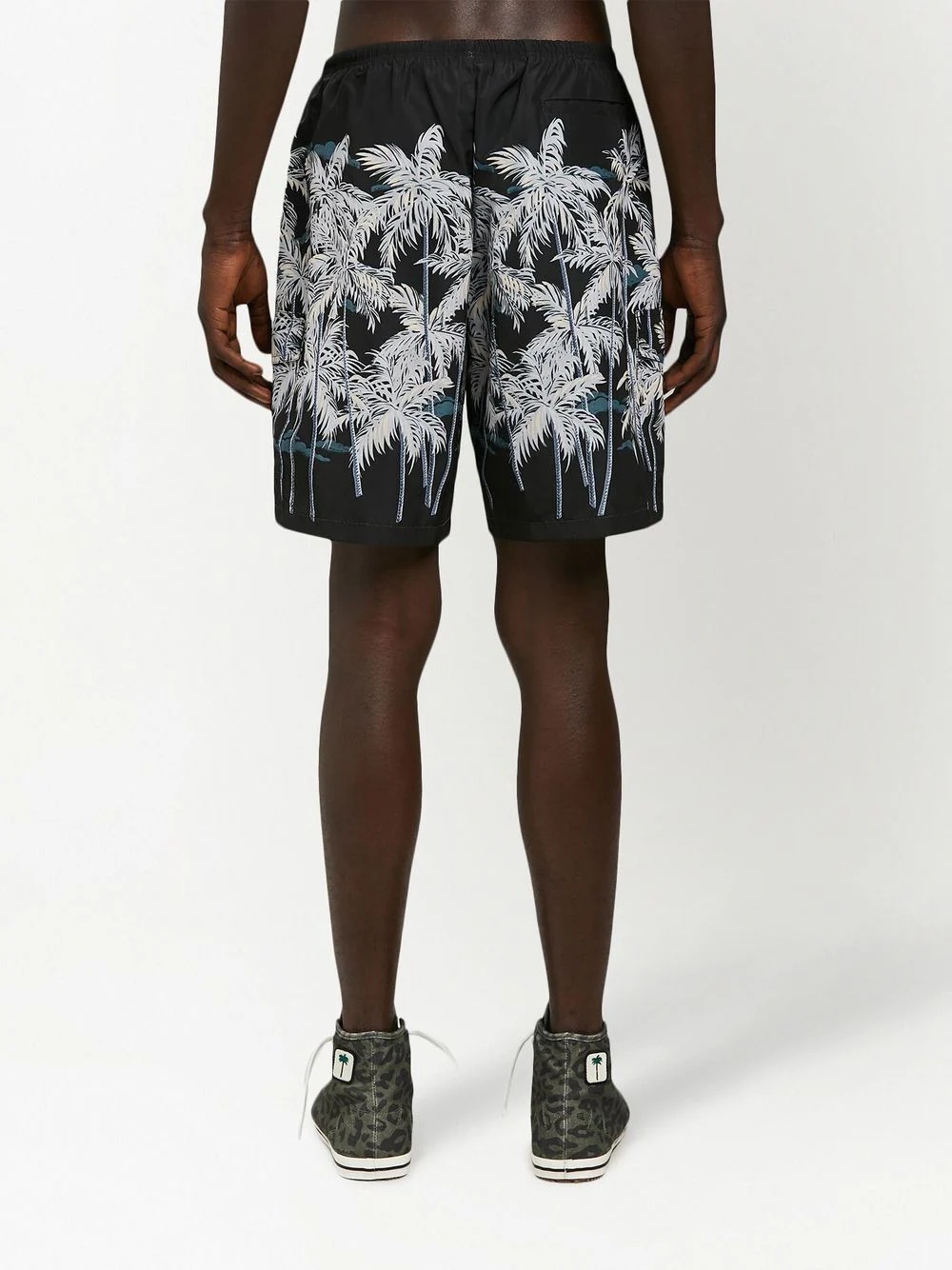 palm-print swimming shorts - 4