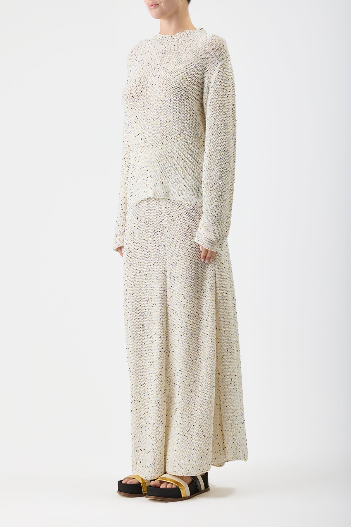 Jan Knit Sweater in Silk - 3