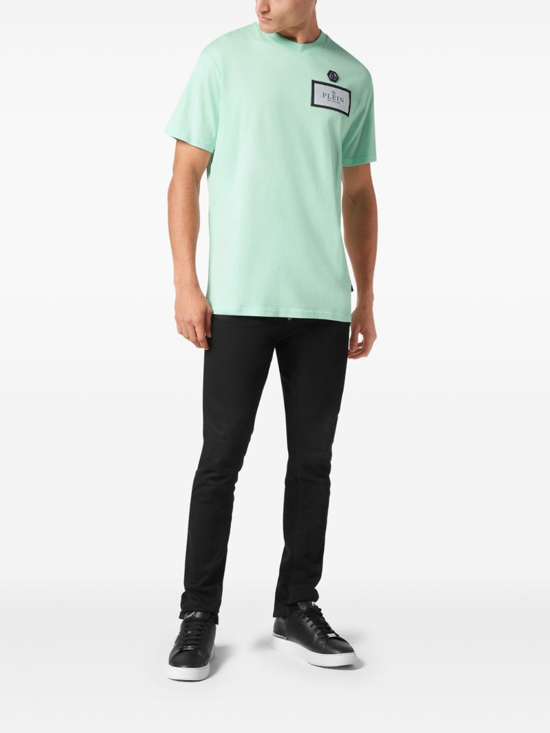 PHILIPP PLEIN patch-detail T-shirt outlook