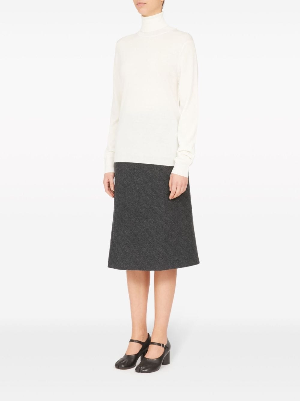 high-neck merino-wool jumper - 6