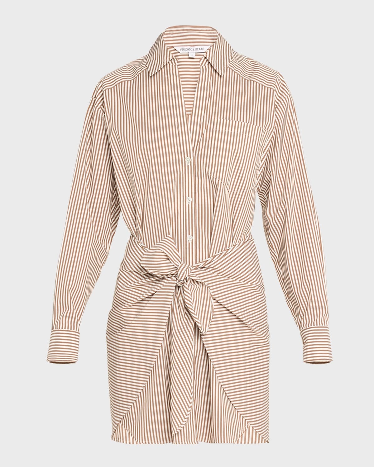 Roanoke Stripe Shirtdress - 1