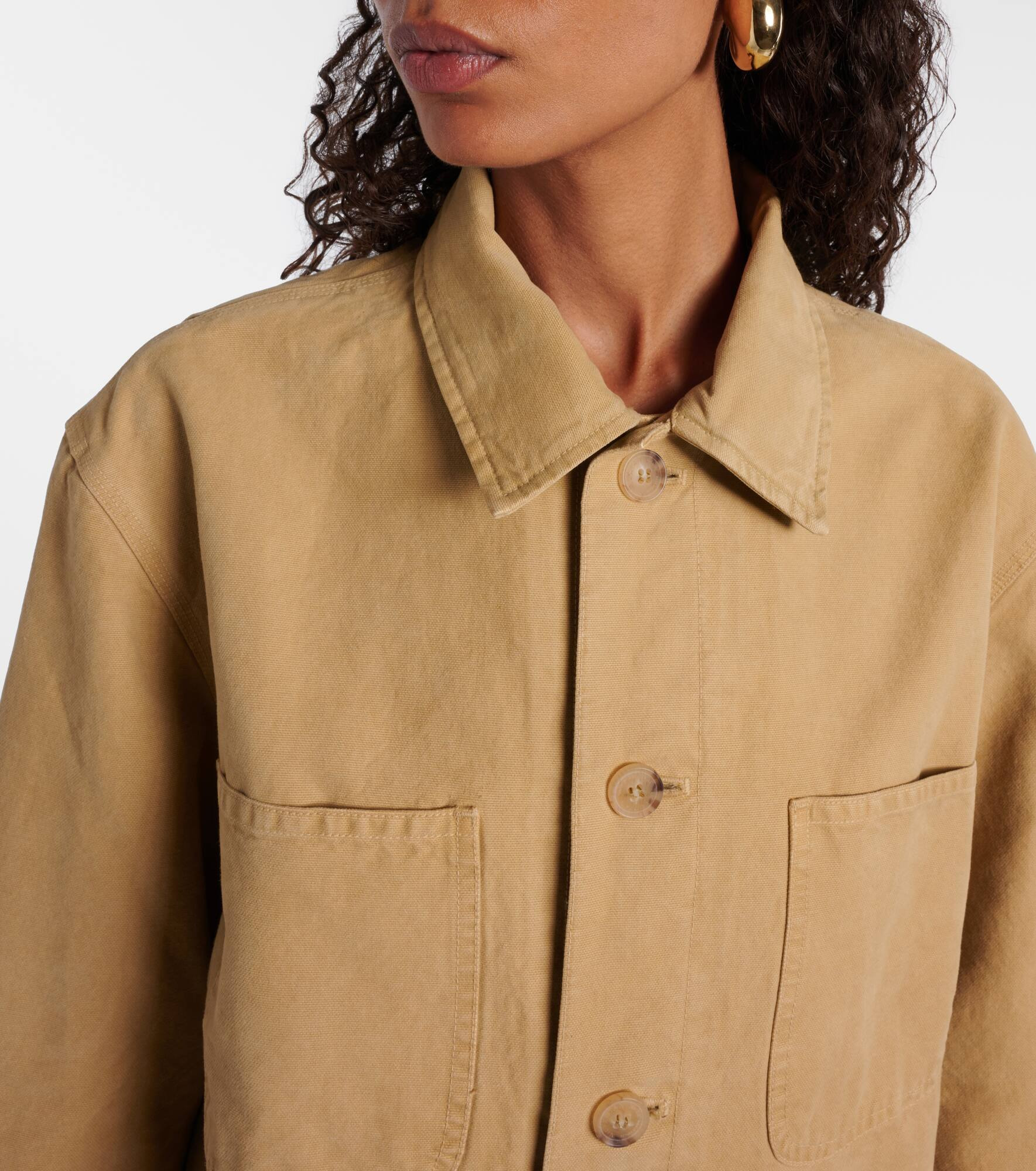 Samy cotton overshirt - 4