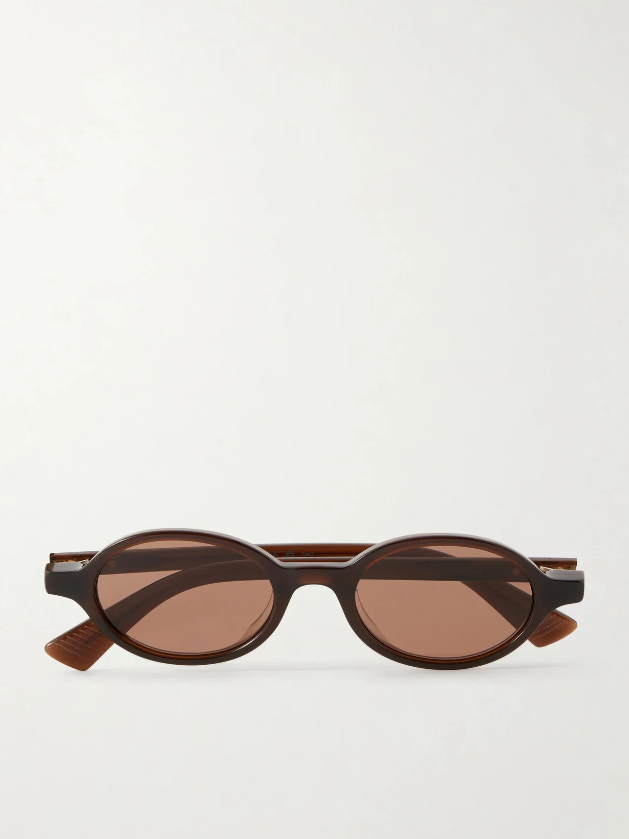 Round-frame Acetate Sunglasses - 1