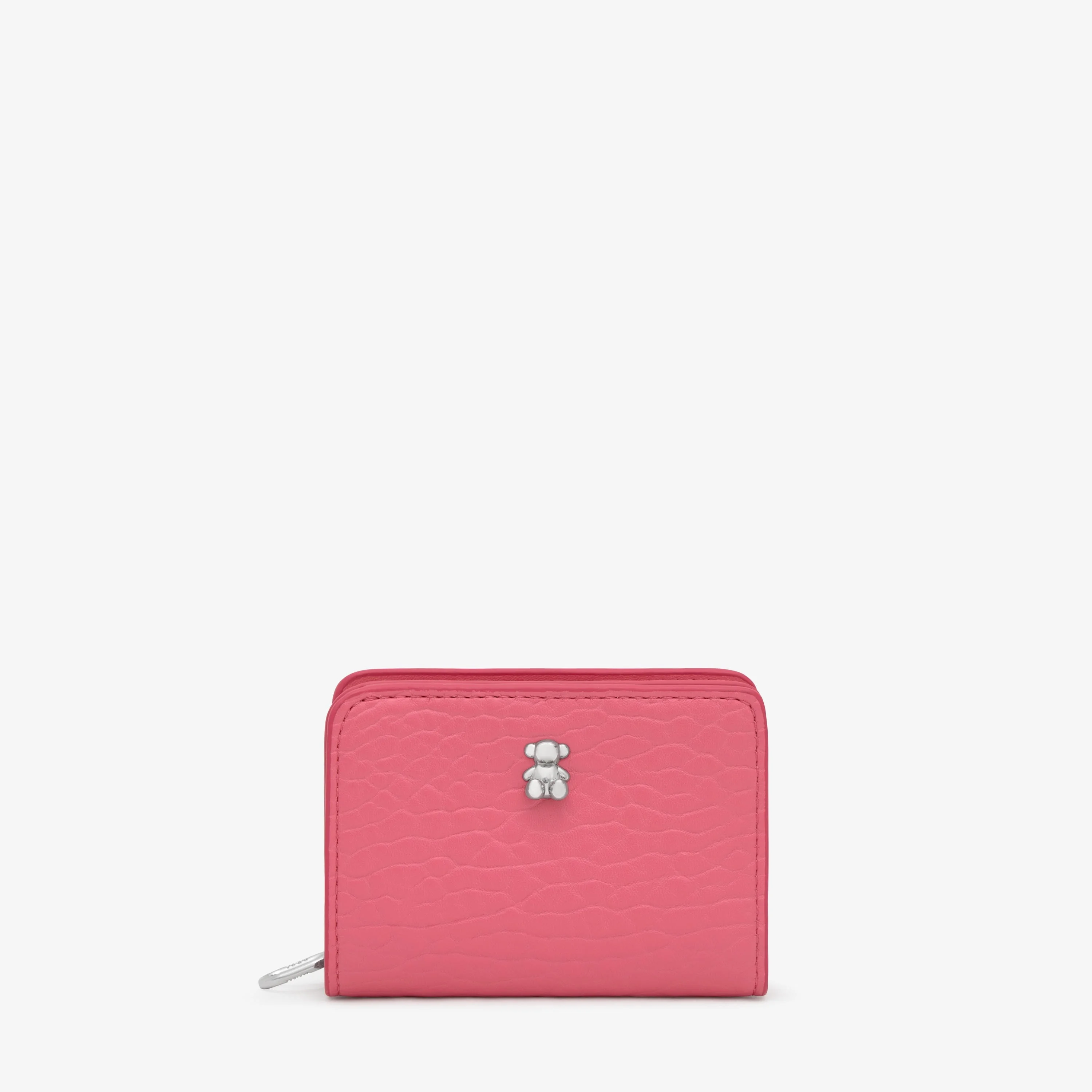 Medium fuchsia Bifold wallet TOUS New Dorp - 1
