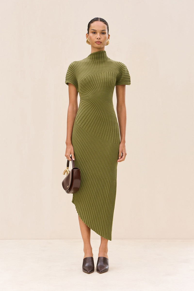 Cult Gaia CHRYSTA KNIT DRESS outlook