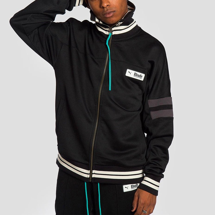 PUMA x Rhude XTG Track To Sports Tops Jacket Black 595340-01 - 5