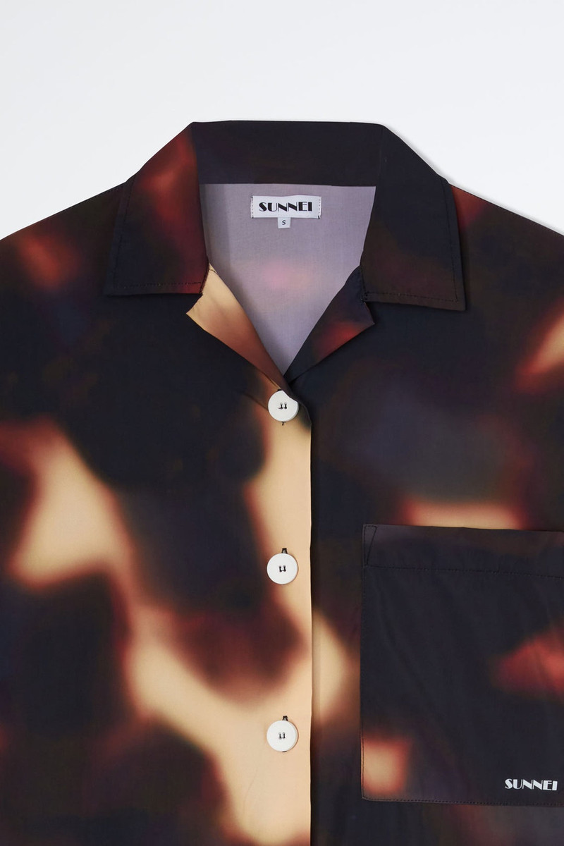 HAVANA NYLON SHIRT DRESS 3