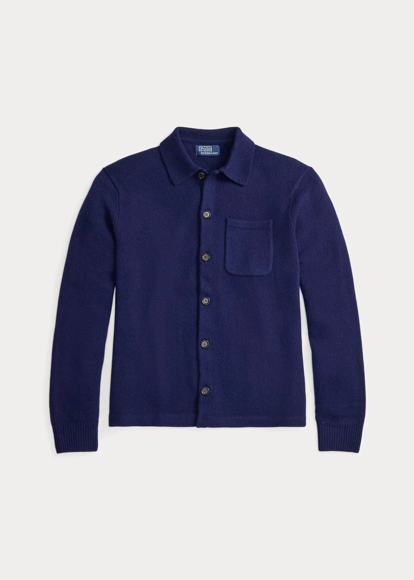 Wool-Cashmere Cardigan - 1