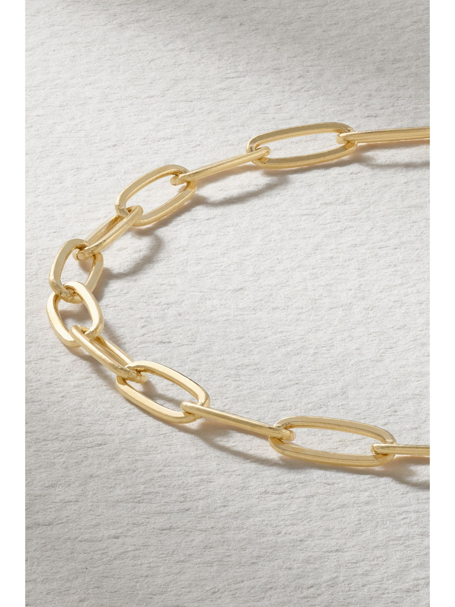 Paperclip Chain 14-karat gold bracelet Gold - 4