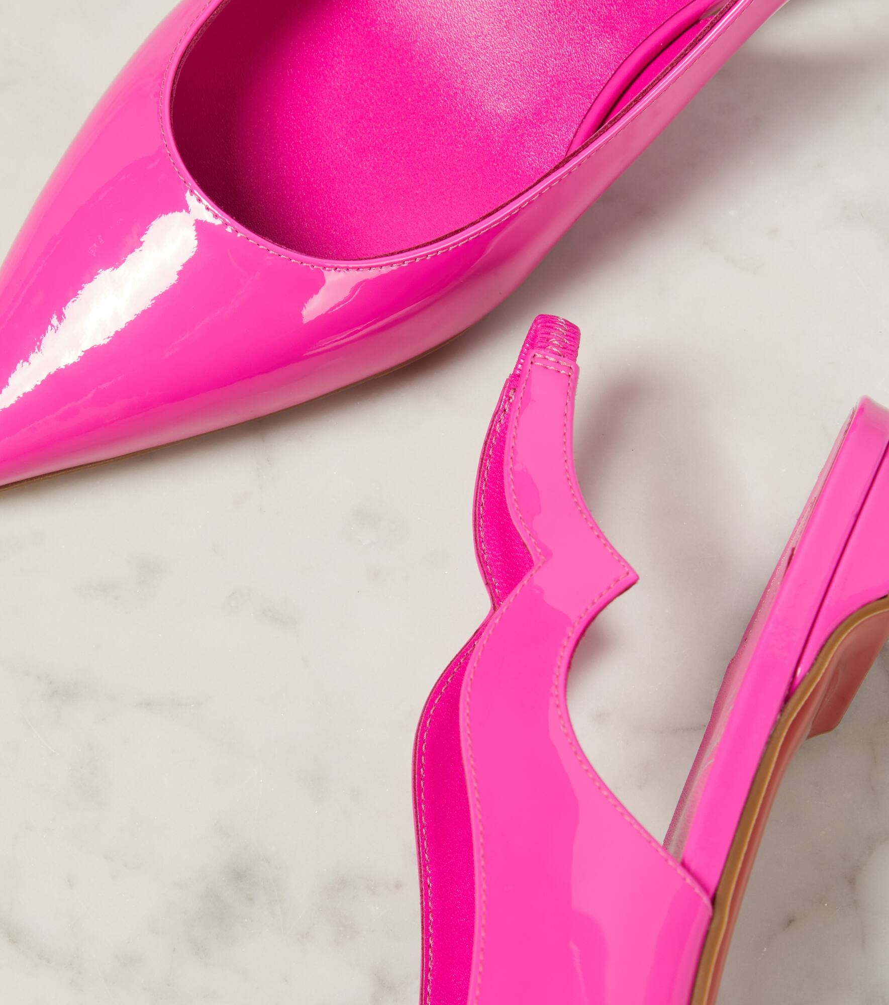 Hot Chickita Sling patent leather ballet flats - 6