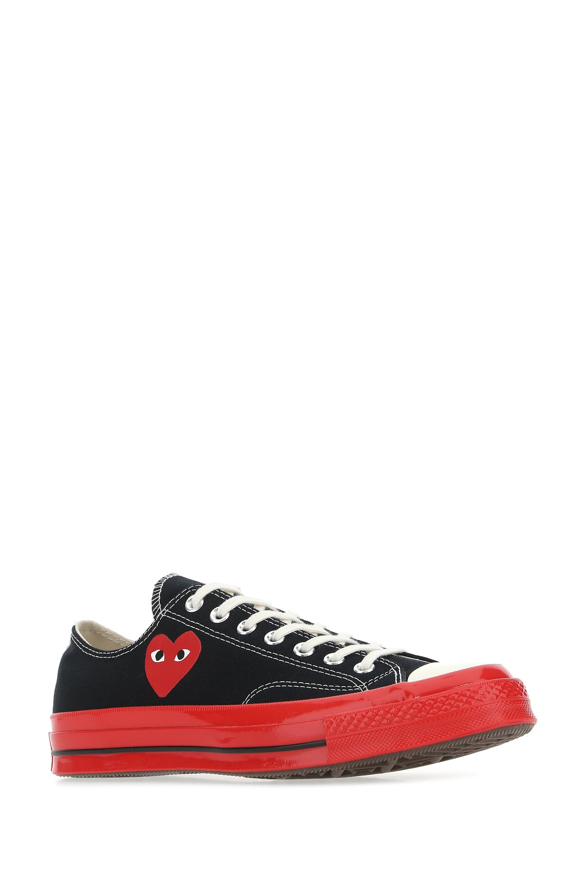 Black canvas sneakers - 2