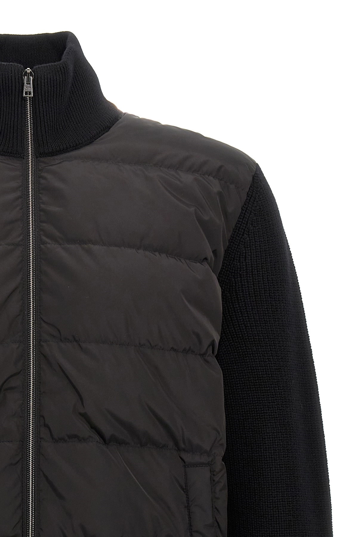 Two-material puffer jacket - 4