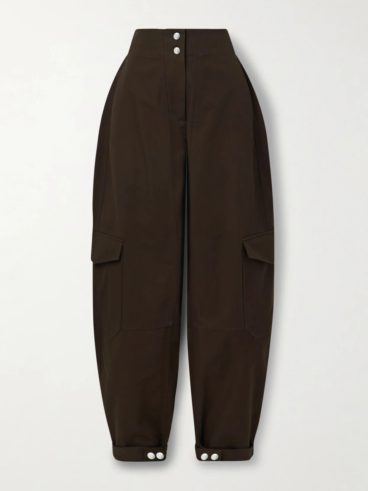 Cotton-canvas Tapered Cargo Pants - 1