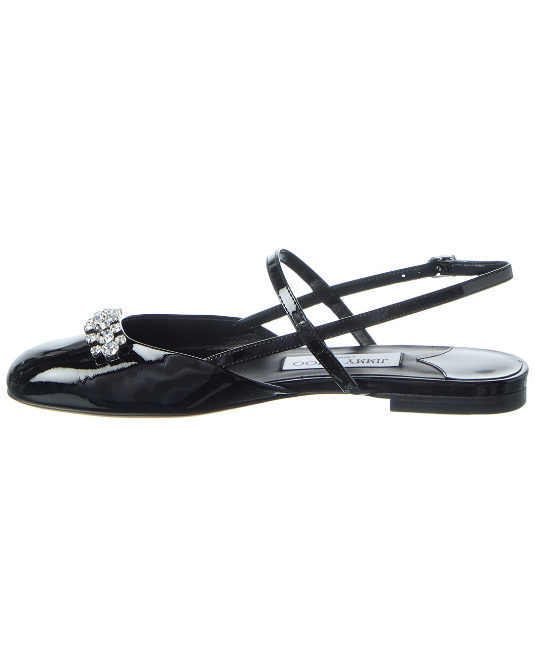 Jimmy Choo Belinda Patent Slingback Ballerina Flat - 2