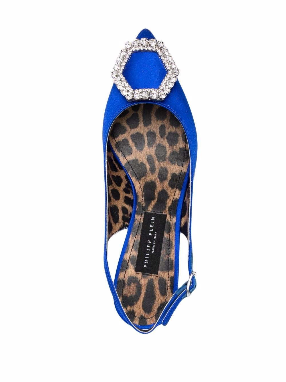 Crystal Hexagon leather pumps - 4