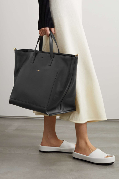 Jil Sander Medium leather tote outlook