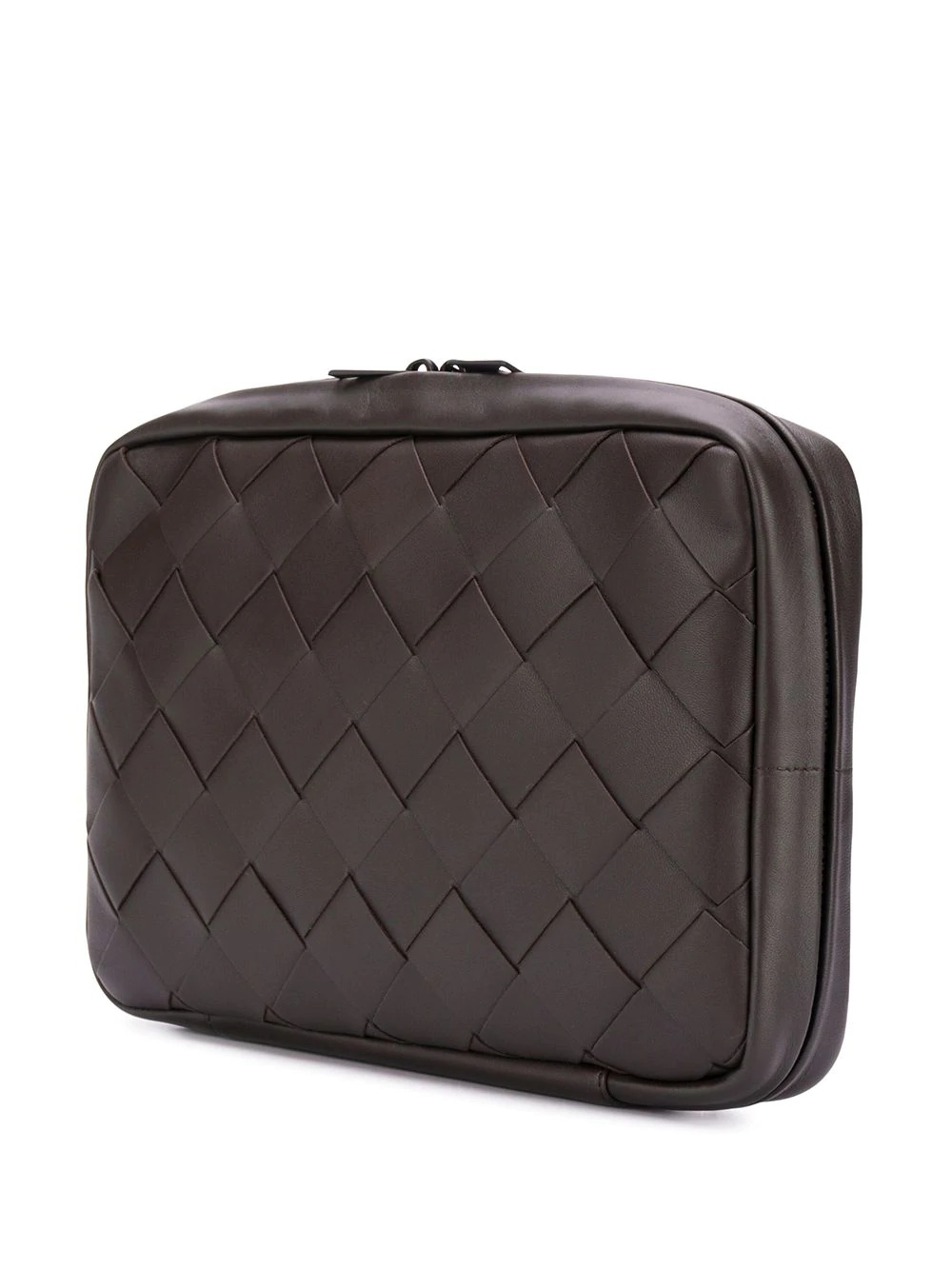 Intrecciato-weave clutch - 3