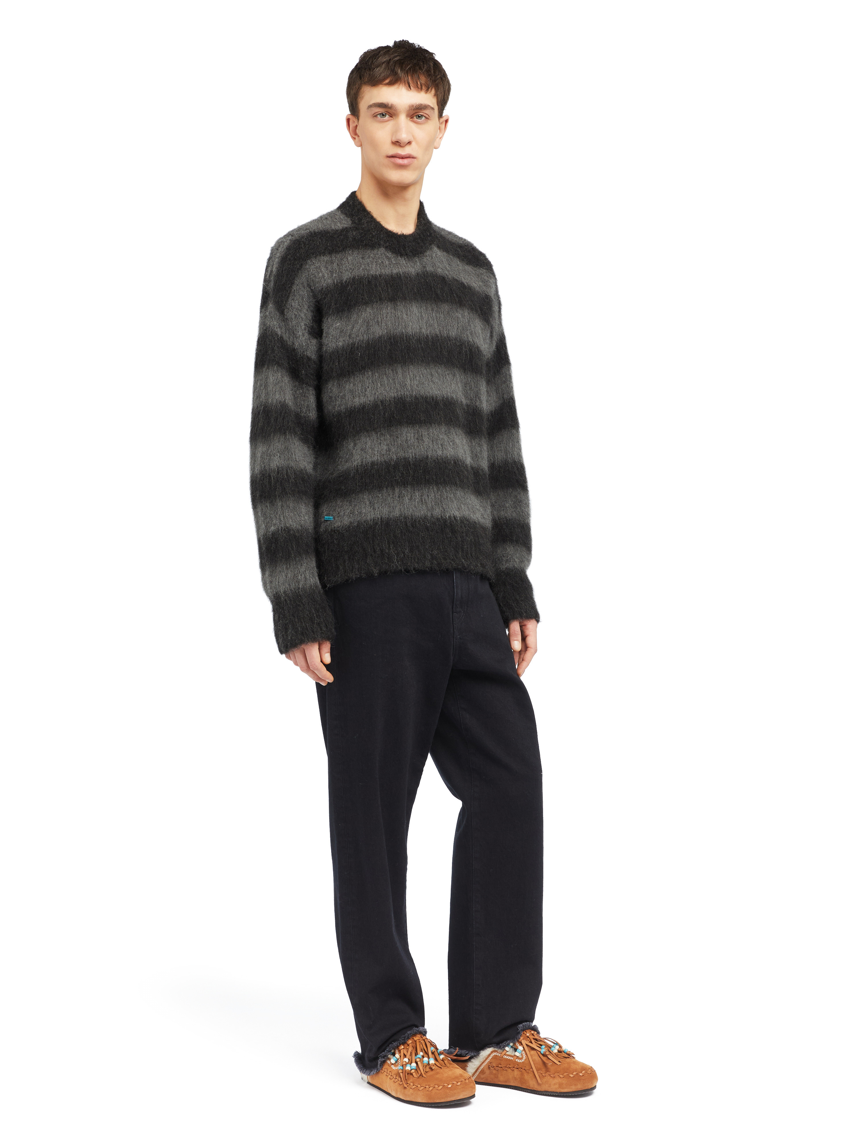 Grunge Stripes Sweater - 5