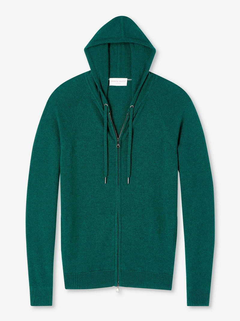 Men's Hoodie Finley Cashmere Dark Green Heather 1