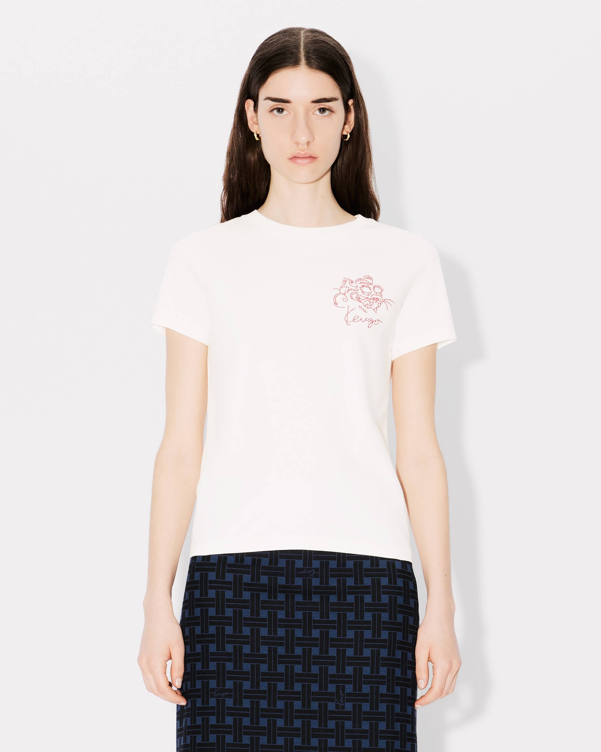 'KENZO Star Tiger' embroidered classic T-shirt - 3