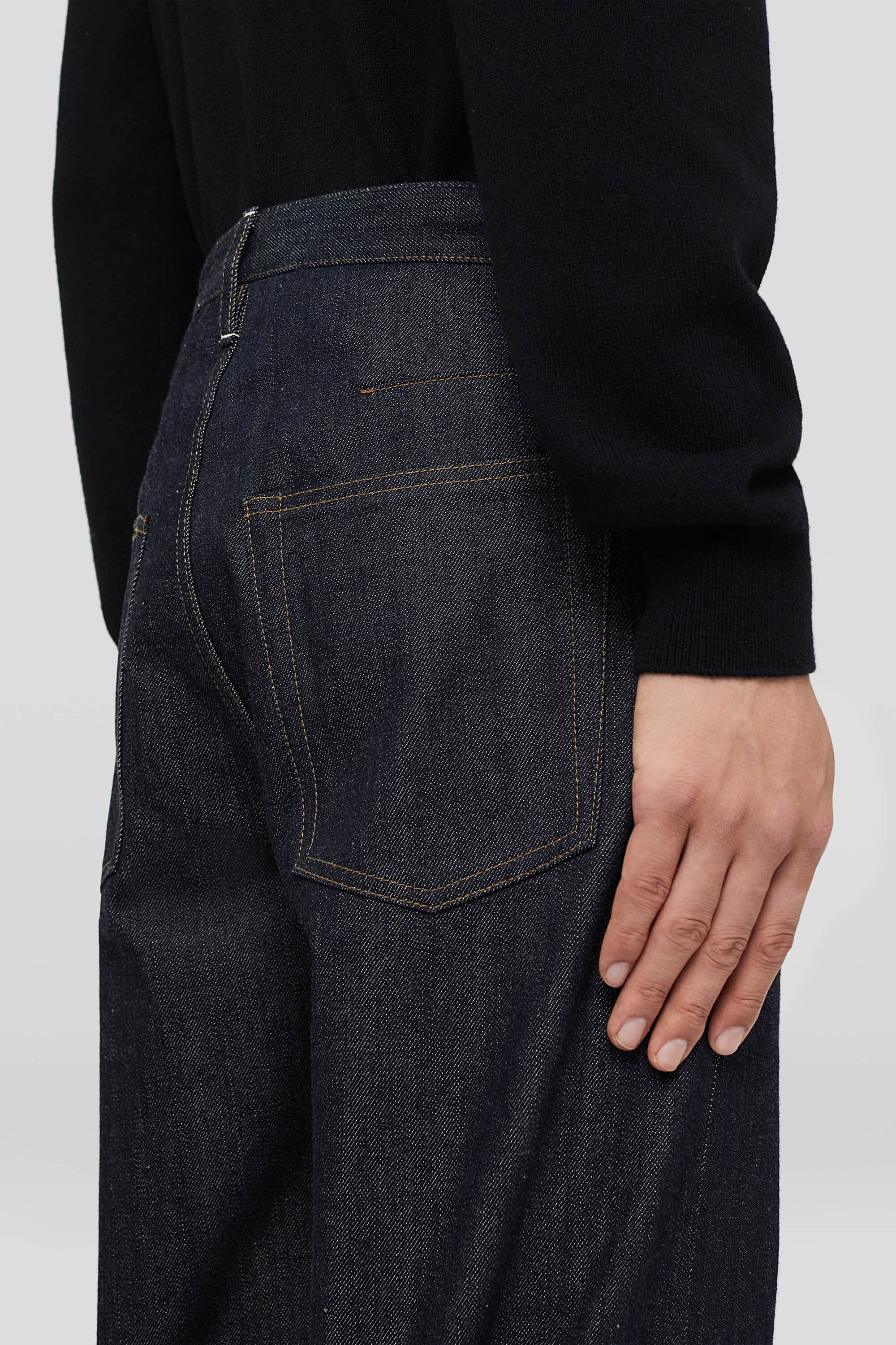 Regular Denim Trousers - 3