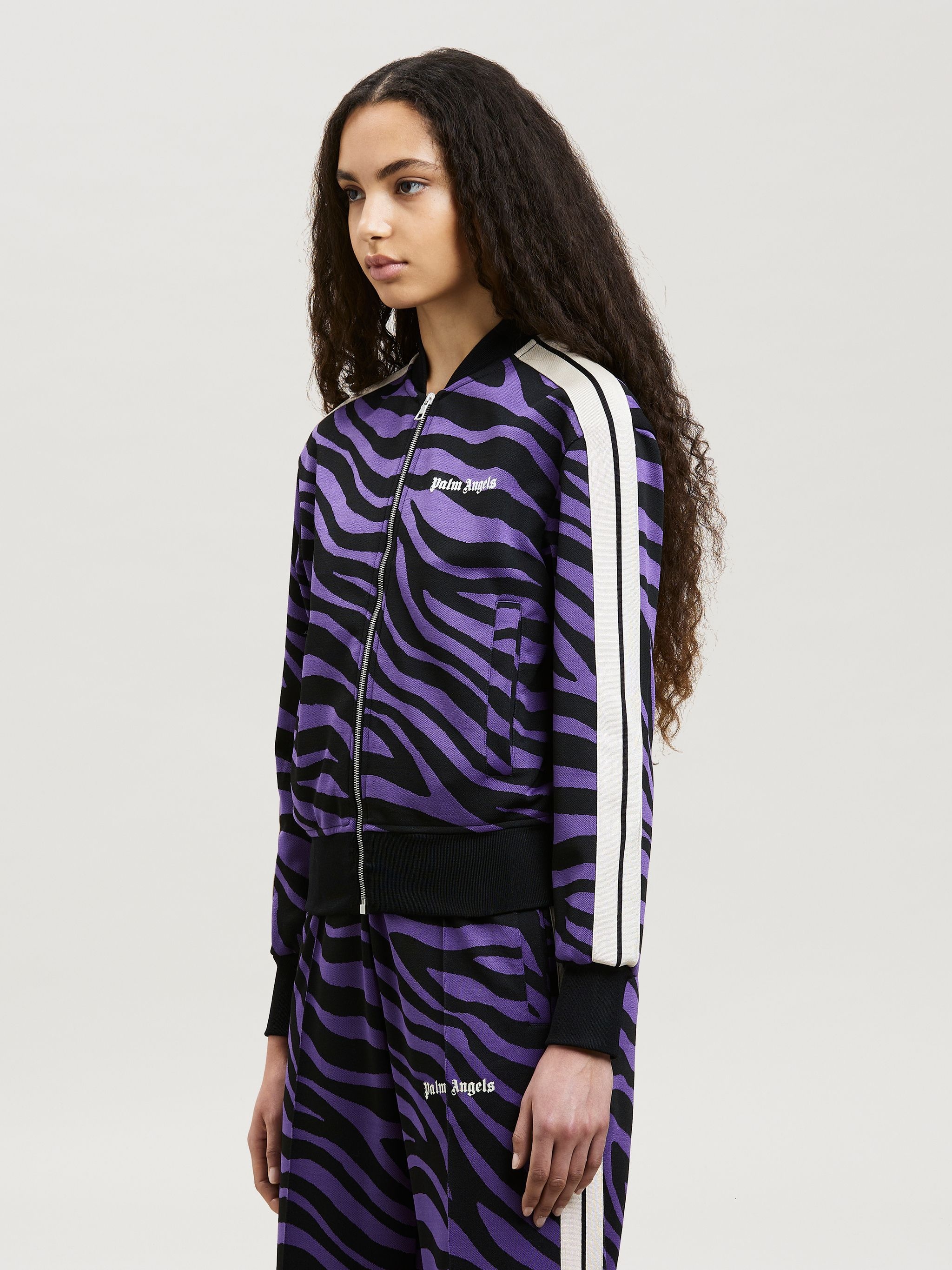 JACQUARD ZEBRA BOMBER - 4