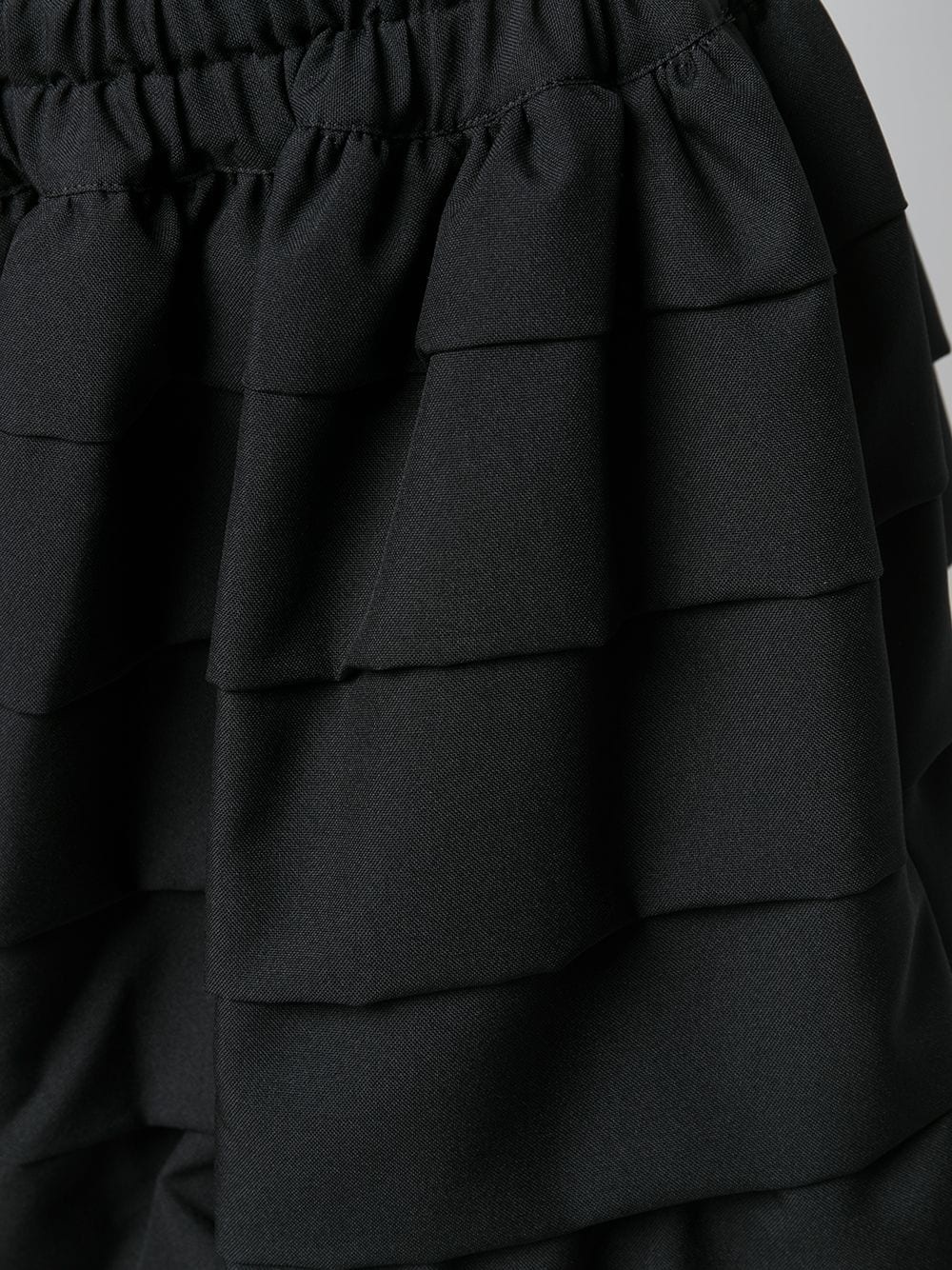 layered mid-length skirt - 5