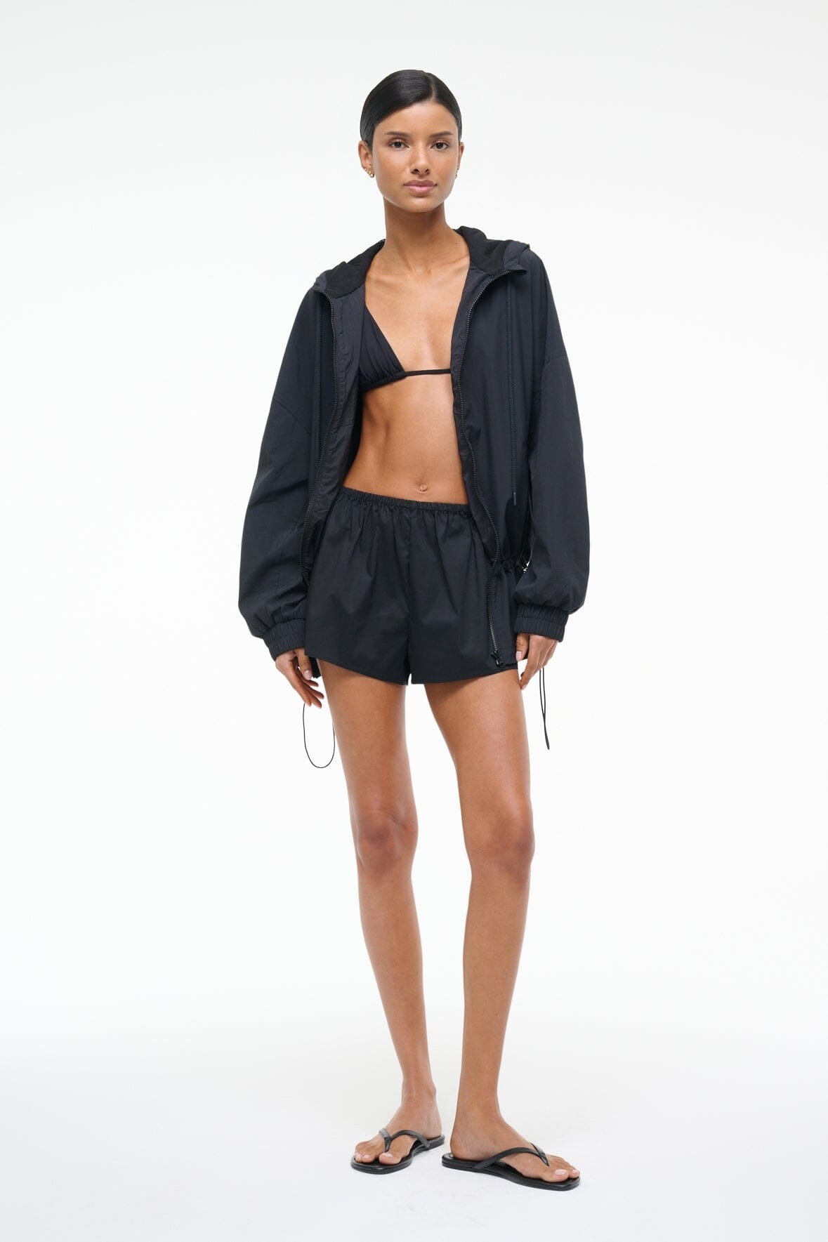 STAUD PADDLE SHORT BLACK - 3