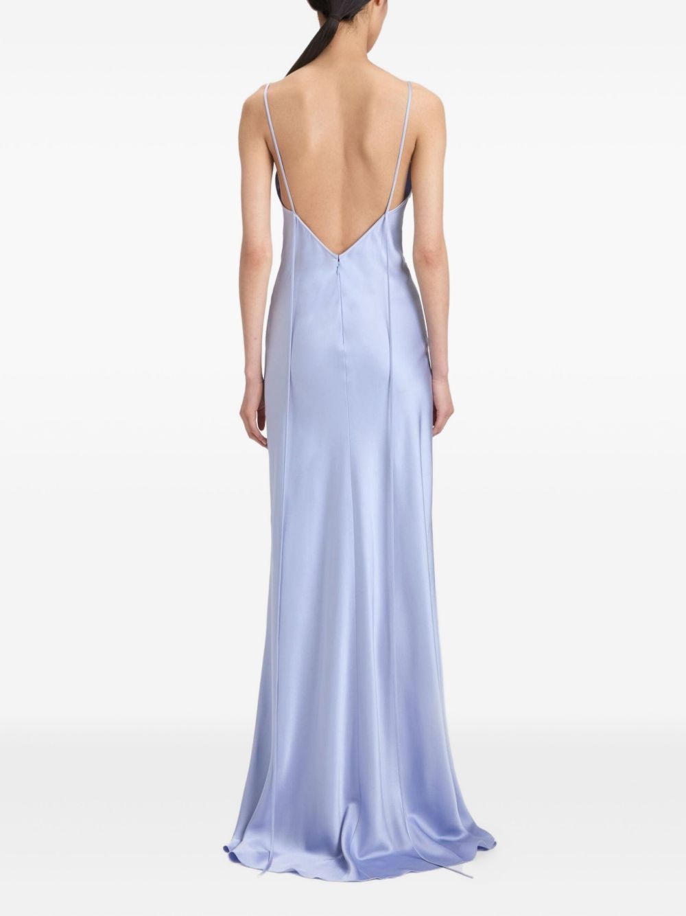 cut-out cami-straps dress - 4