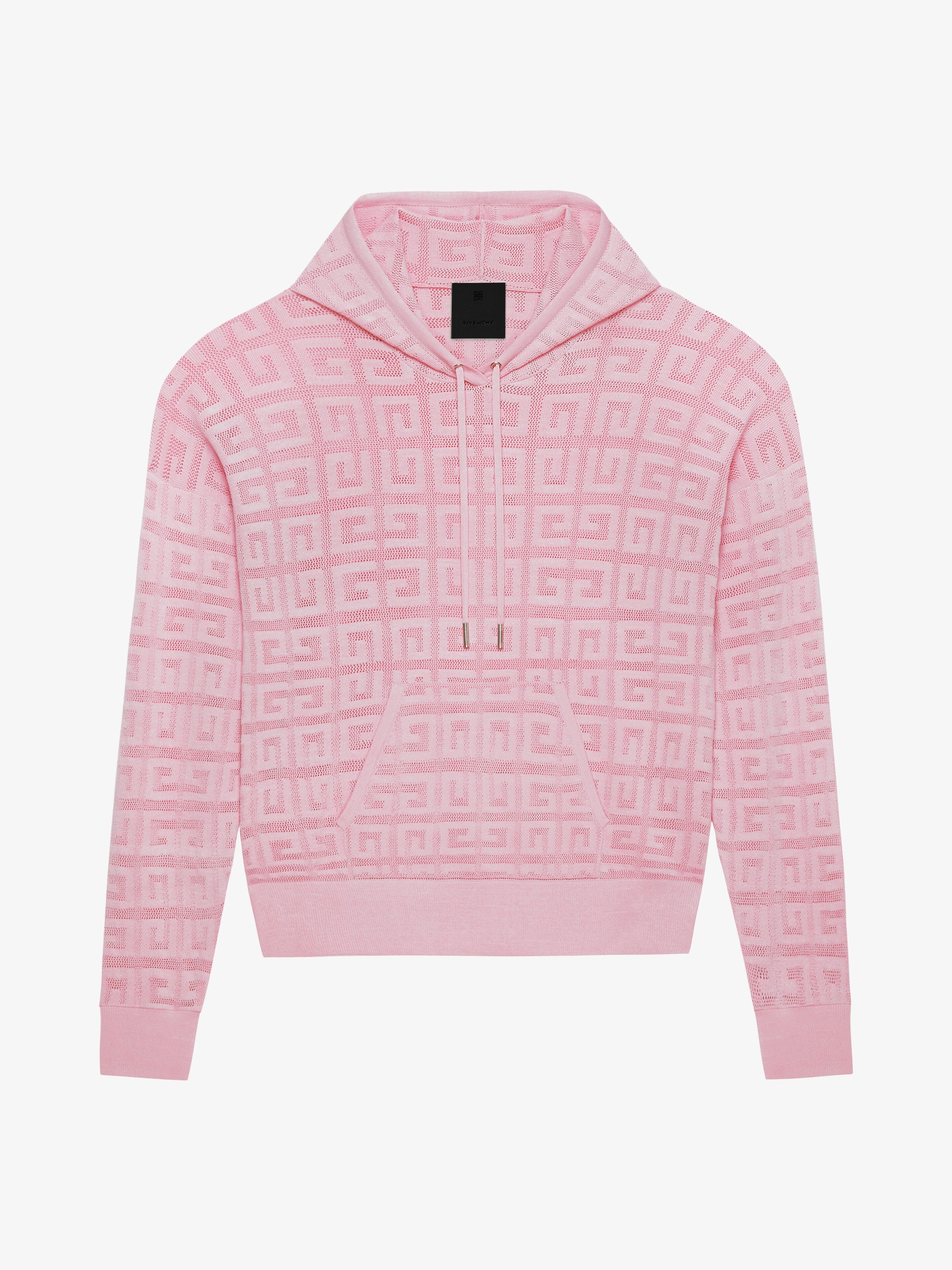 HOODED SWEATER IN 4G JACQUARD - 1